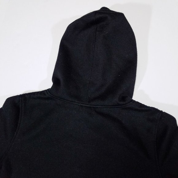 Disney Minnie Mouse Black & Sparkling Pink Hoodie - Picture 6 of 9